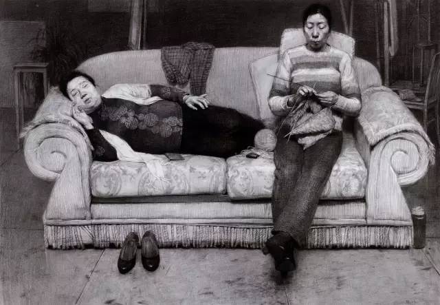 中央美術(shù)學(xué)院留校作品欣賞，每一張畫面都在說故事|重慶龍行畫室